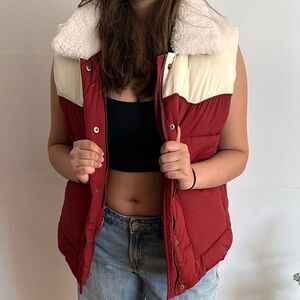 Levi’s Sherpa Quilted Vest